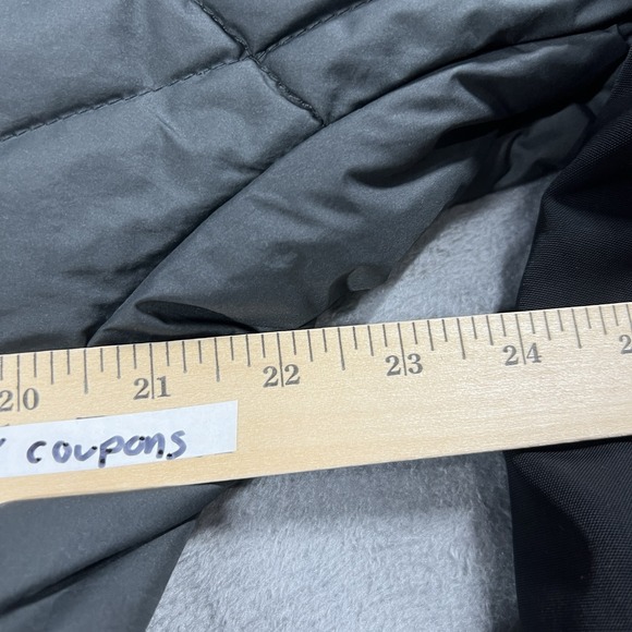 Nike Air Jacket Boys L Black Sherpa Fleece 1/4 Zip Pullover Quilted Youth - Picture 6 of 9